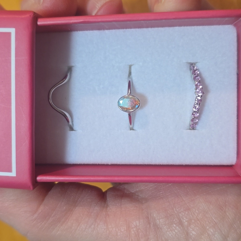 New With Box Ryze Sterling Silver Stackerz Rings. Size 6. - Picture 4 of 4